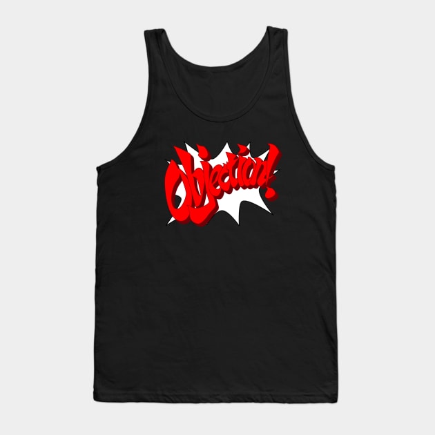 Objection !! Tank Top by JamesCMarshall